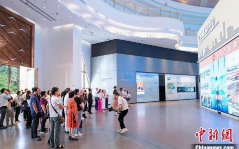 财富牛配资 海口江东新区现代商贸千亿级产业集群初步聚能成势