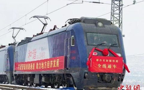 股票线上配资 和邢铁路正式开通运营 晋冀中南区域新增能源运输通道