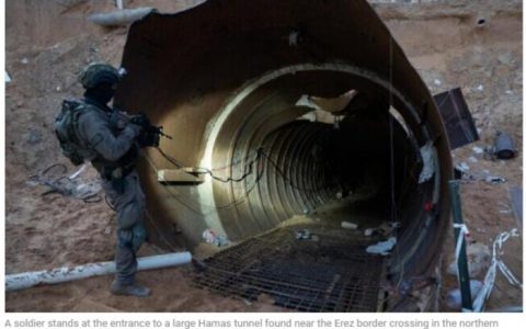 正规股票配资 以军发现“迄今为止最大”哈马斯地道 宽度可通汽车