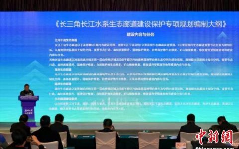 正规配资 沪苏浙皖携手构建生态廊道建设保护空间：“一核一带多廊多点”