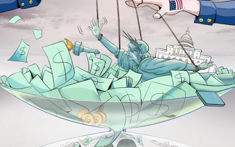 广州期货配资 新漫评：持续债台高筑，美国烧钱换来如此“自由”？