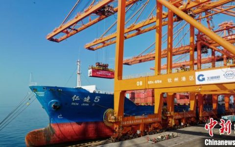 配资开户 广西北部湾港年集装箱吞吐量突破800万标箱