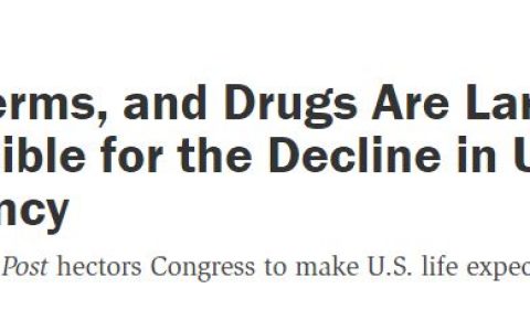 股票配资什么意思 美媒：美国正面临一场寿命危机 枪支、毒品等是美国人预期寿命下降的主因