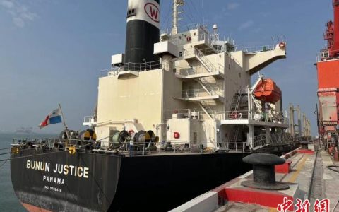 股票配资 福建莆田口岸对台开展铁矿石海上直航五年 对台铁矿石中转量累计突破2400万吨